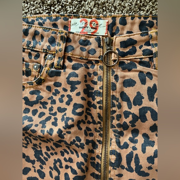 We The Free Leopard Print Skirt - Brown and Black - Picture 7 of 7